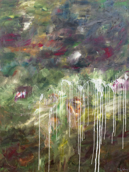 RENEWAL, mixed media on canvas, 200cm x 150cm, no longer available