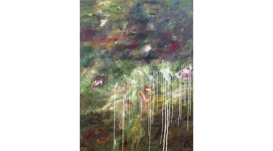 RENEWAL, mixed media on canvas, 200cm x 150cm, no longer available